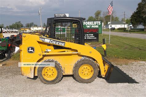 john deere 315 loader specs